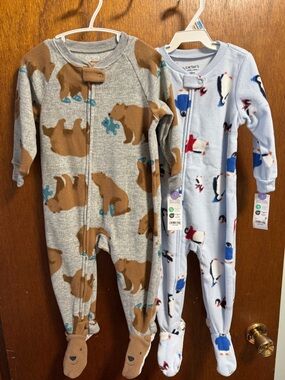 NWT Carter’s child of mine fleece PJs